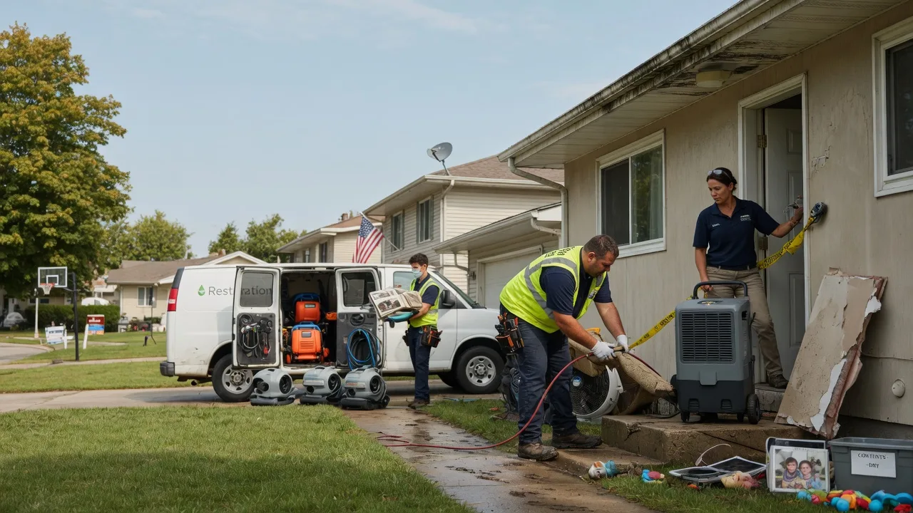 Water Damage Restoration in Kensington, KS near me